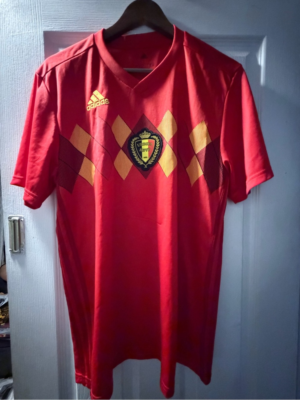 adidas Men’s Belgium Home 2018 Soccer Jersey